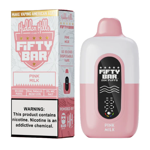 Pink Milk Hidden Hills X Fifty Bar