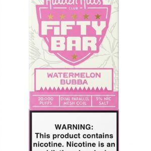 Watermelon Bubba Hidden Hills X Fifty Bar 20k Puffs Vape