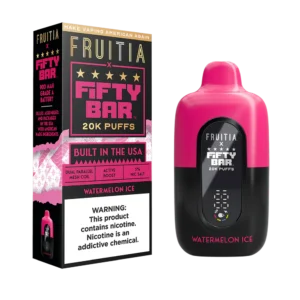 Watermelon Ice Fruitia X Fifty Bar
