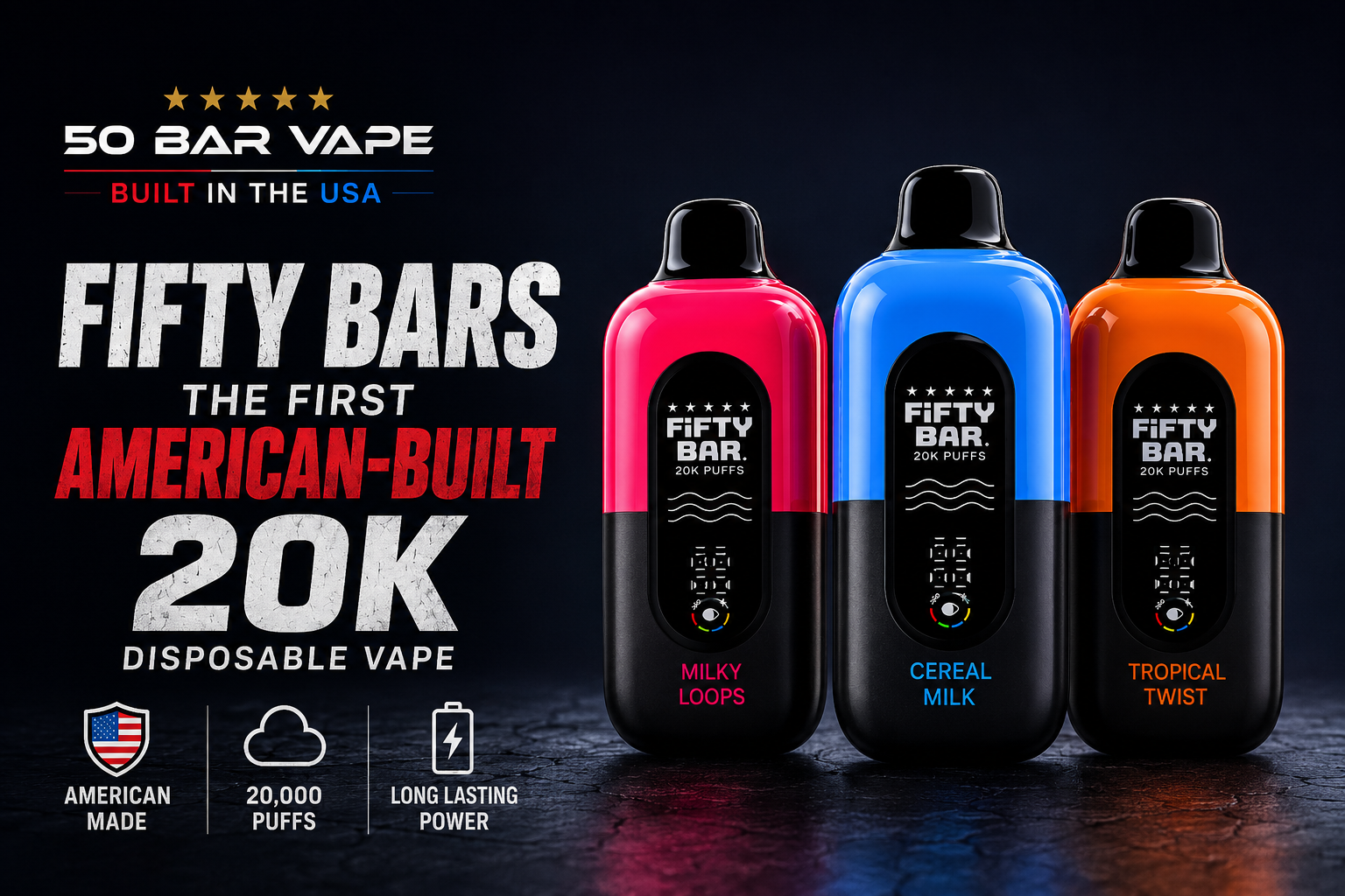 fifty bars