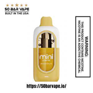 Banana Churro Fifty Bar Mini 6500 Puff