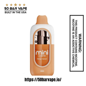Mango Splash Fifty Bar Mini 6500 Puff