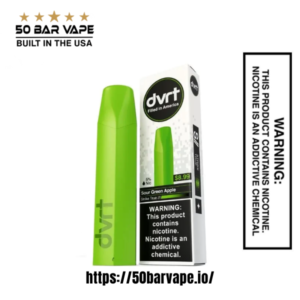 Sour Green Apple Fifty Bar DVRT 2000