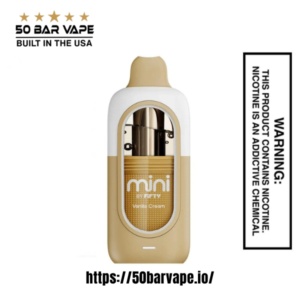 Vanilla Cream Fifty Bar Mini 6500 Puff