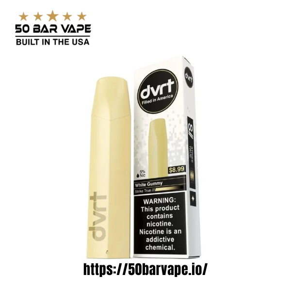 White Gummy Fifty Bar DVRT 2000